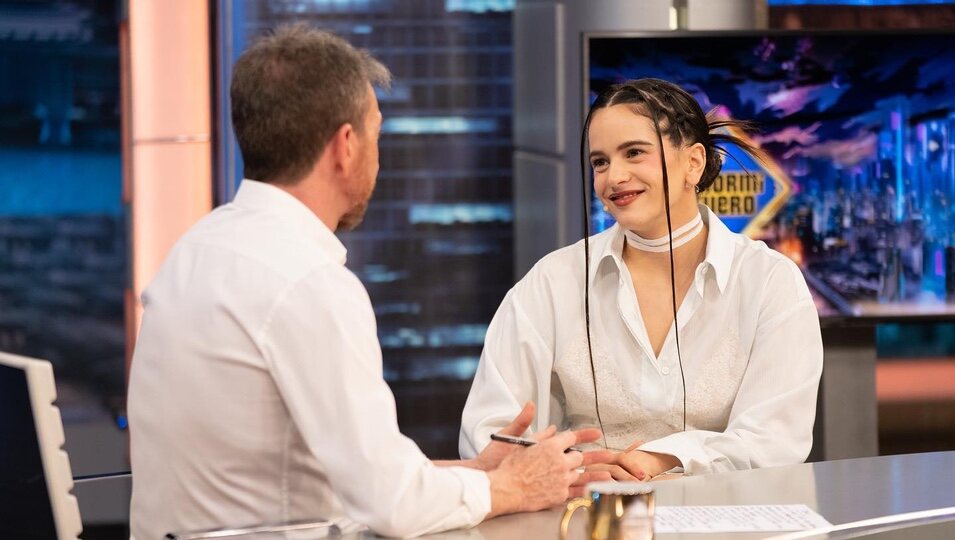 Rosalía habla con Pablo Motos en 'El Hormiguero' de 'Tuya'