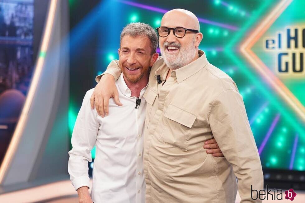 Pablo Motos y Javier Cámara en 'El Hormiguero'