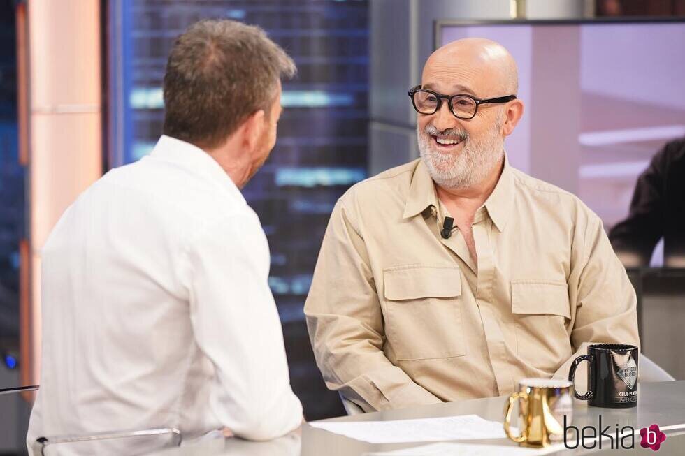 Javier Cámara hablando con Pablo Motos en 'El Hormiguero'