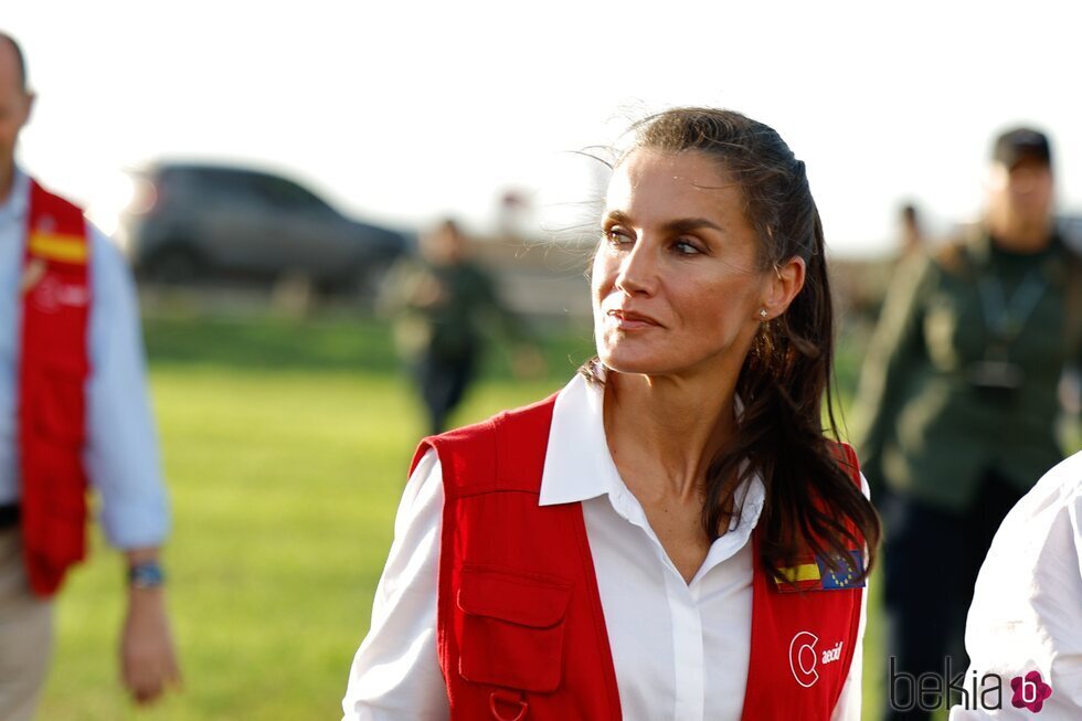 La Reina Letizia en su visita a Cartagena de Indias en su Viaje de Cooperación a Colombia