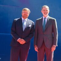 El Rey Felipe VI y Guillermo Alejandro de Holanda en Algeciras