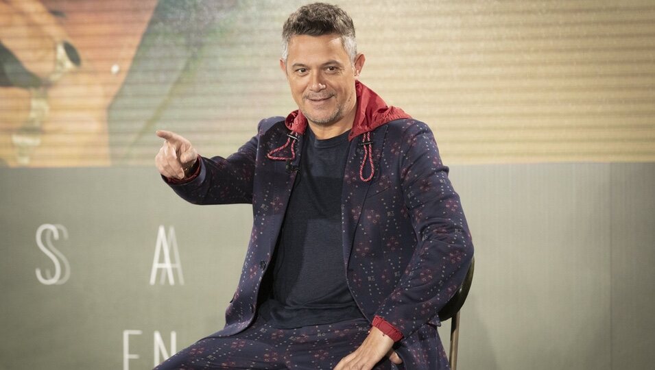 Alejandro Sanz en la promoción de su gira 'En vivo' en Madrid