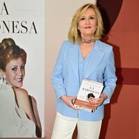 Nieves Herrero en la presentación de su libro sobre la Baronesa Thyssen