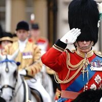 El Rey Carlos III en el Trooping the Colour 2023