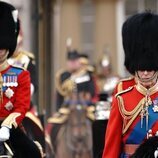 Carlos III y el Príncipe Guillermo en el Trooping the Colour 2023 