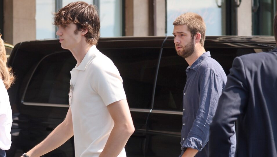 Pablo y Juan Urdangarin en Ginebra para la graduación de Irene Urdangarin