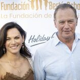 Fabiola Martínez y Bertín Osborne en el tardeo solidario de la Fundación Bertín Osborne