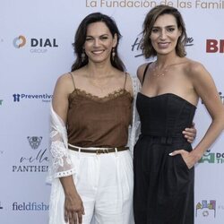 Fabiola Martínez y Eugenia Osborne en el tardeo solidario de la Fundación Bertín Osborne