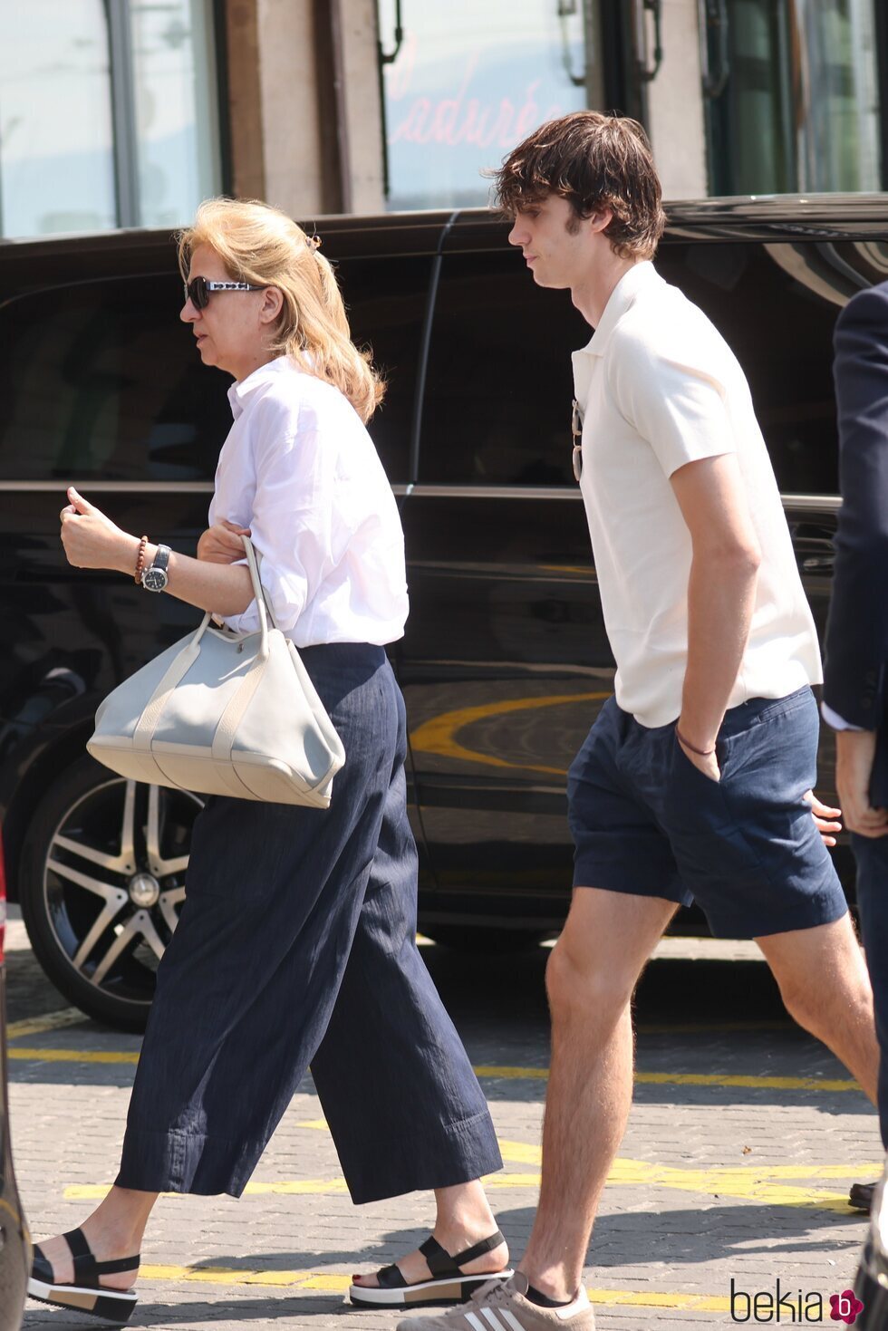 La Infanta Cristina y Pablo Urdangarin en la graduación de Irene Urdangarin