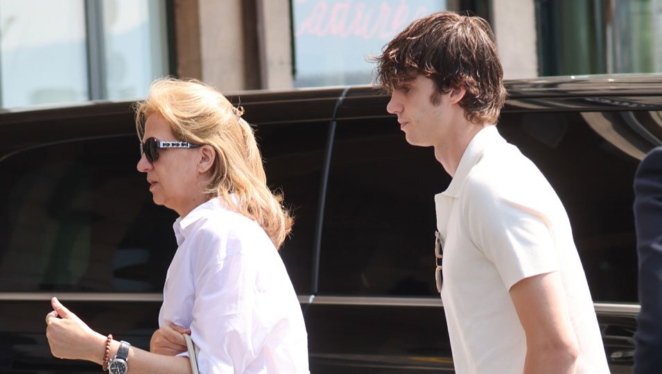 La Infanta Cristina y Pablo Urdangarin en la graduación de Irene Urdangarin