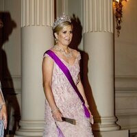 Máxima de Holanda en la cena por su Visita de Estado a Bélgica