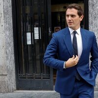 Albert Rivera saliendo del Juzgado de lo Mercantil de Madrid