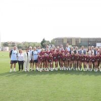 La Reina Letizia con la Selección Nacional Femenina de Fútbol