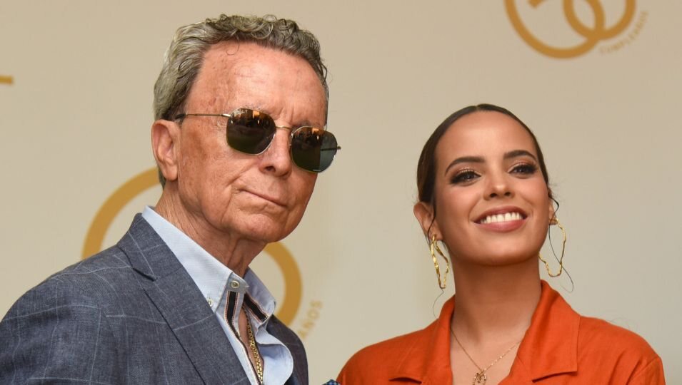 Gloria Camila y José Ortega Cano en la fiesta de cumpleaños de 'El Turronero'