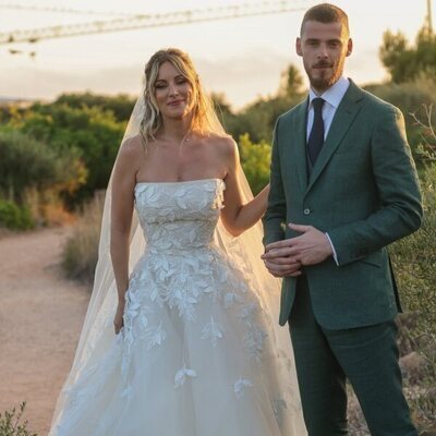 La boda de Edurne y David de Gea en imágenes