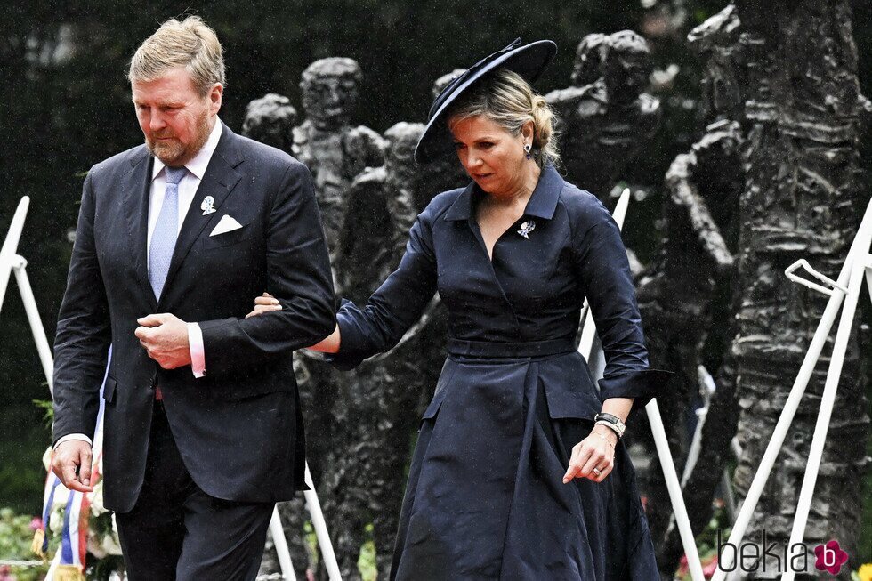 Guillermo Alejandro y Máxima de Holanda en la  Conmemoración Nacional del Pasado Esclavista