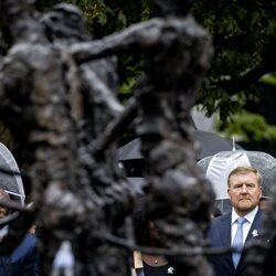 Guillermo Alejandro de Holanda en la Conmemoración Nacional del Pasado Esclavista