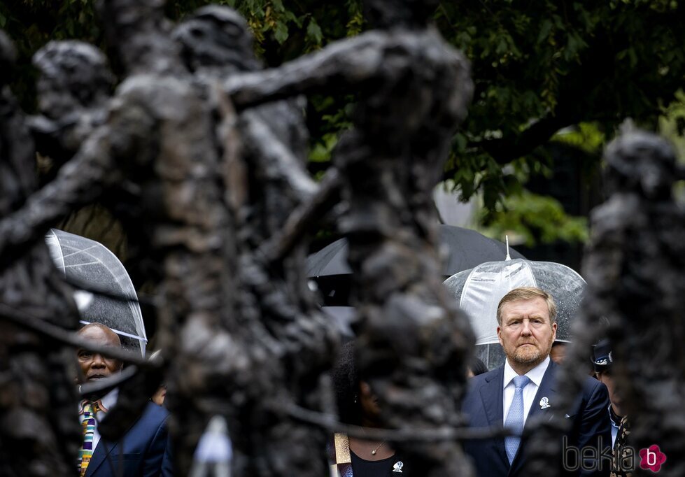 Guillermo Alejandro de Holanda en la Conmemoración Nacional del Pasado Esclavista