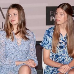 La Princesa Leonor y la Infanta Sofía en el taller-concierto de AmplificARTE