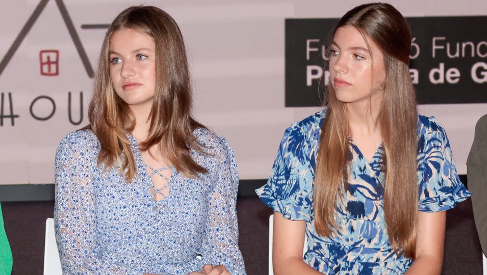 La Princesa Leonor y la Infanta Sofía en el taller-concierto de AmplificARTE