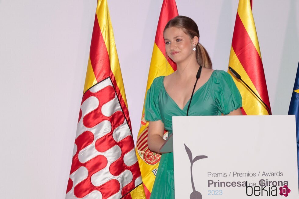 La Princesa Leonor en su discurso en los Premios Princesa de Girona 2023