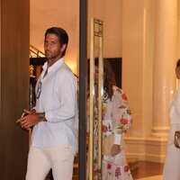 Fernando Verdasco en la fiesta preboda de Tamara Falcó e Íñigo Onieva