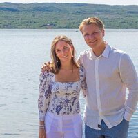 Ingrid Alexandra y Sverre Magnus de Noruega en sus vacaciones en el norte de Noruega