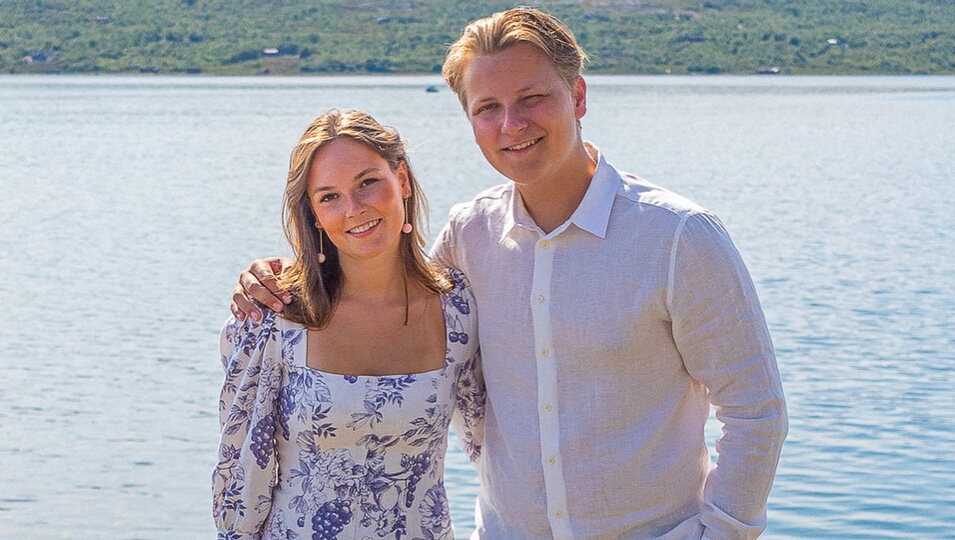 Ingrid Alexandra y Sverre Magnus de Noruega en sus vacaciones en el norte de Noruega