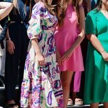 La Princesa Leonor y la Infanta Sofía en la audiencia con alumnos del UWC Atlantic College en La Zarzuela