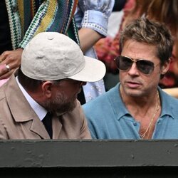 Brad Pitt no se pierde la final de Wimbledon 2023