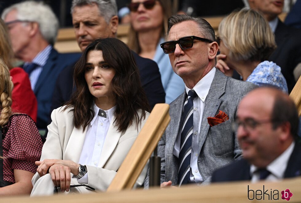 Rachel Weisz y Daniel Craig no se pierden la final de Wimbledon 2023