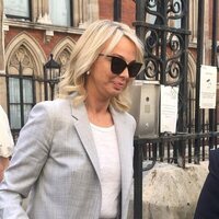 Corinna Larsen en un juicio en Londres