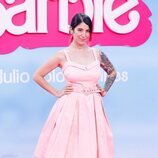 Bely Basarte en la premiere de 'Barbie' en Madrid