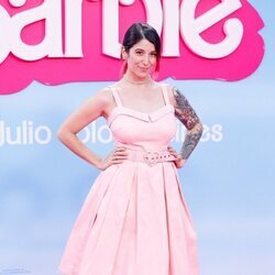 Bely Basarte en la premiere de 'Barbie' en Madrid