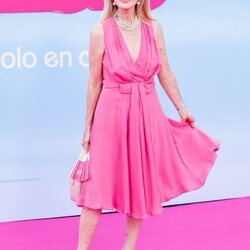 Carmen Lomana en la premiere de 'Barbie' en Madrid