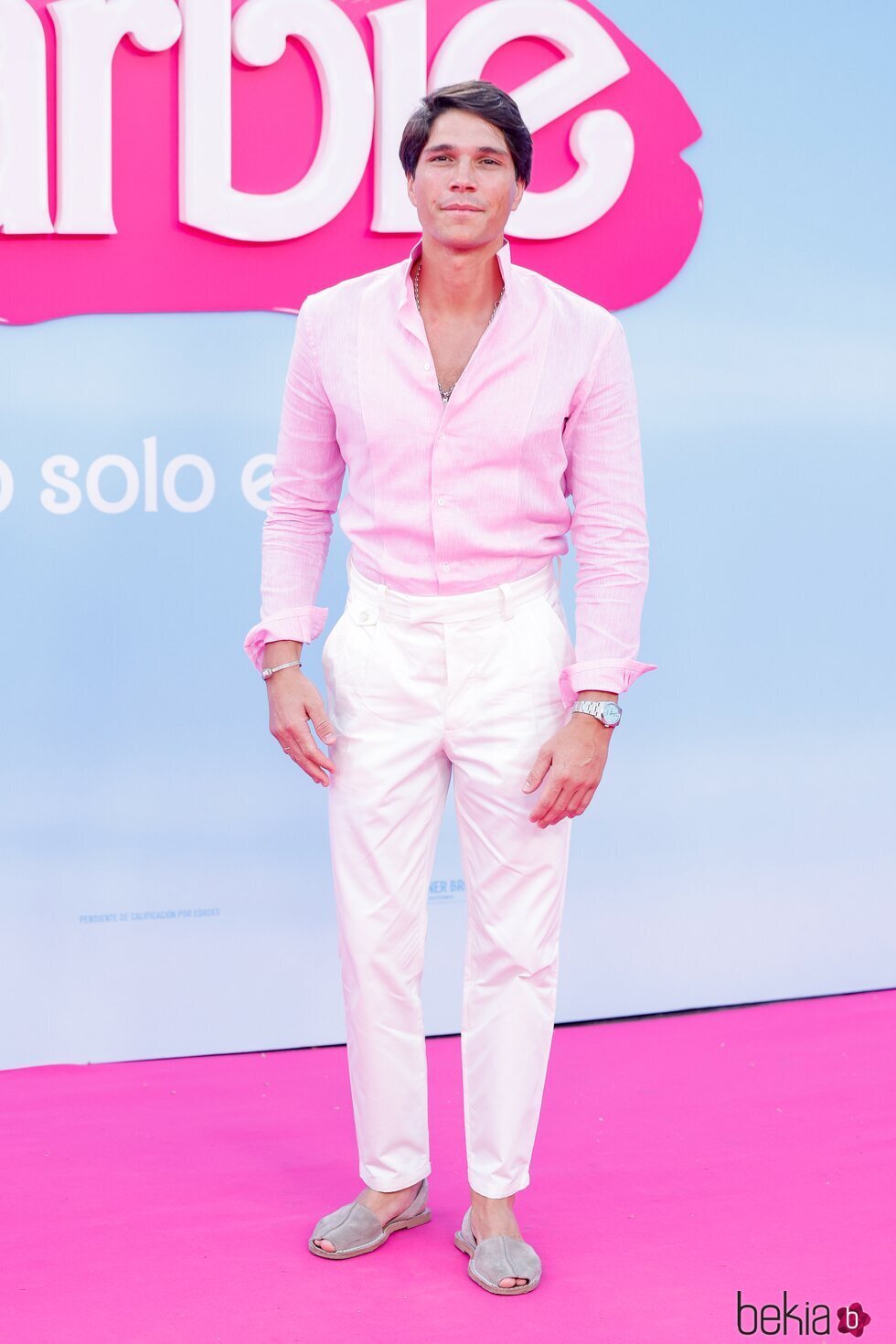 Pablo Castellano en la premiere de 'Barbie' en Madrid