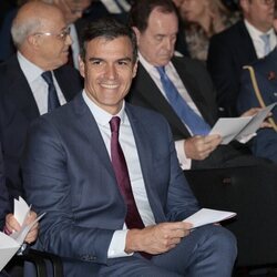 Pedro Sánchez en la inauguración de las Colecciones Reales