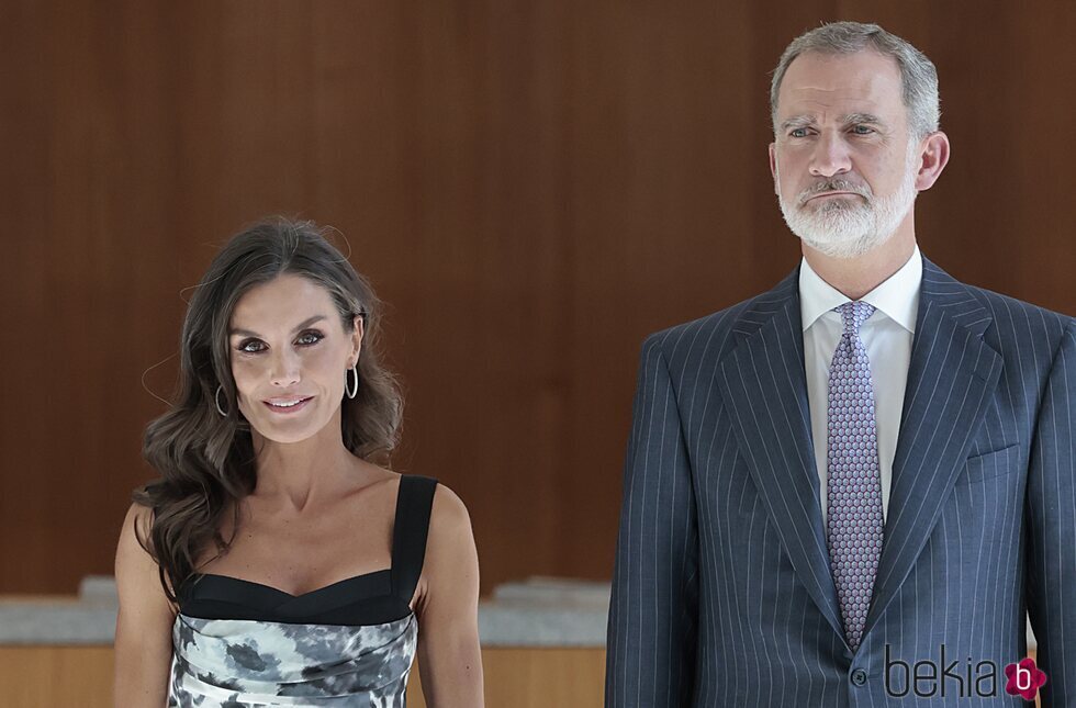 La Reina Letizia y el Rey Felipe VI acuden a la inauguración de las Colecciones Reales