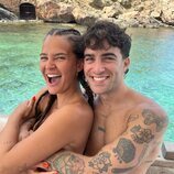 Laura Escanes y Álvaro de Luna en sus vacaciones en Menorca