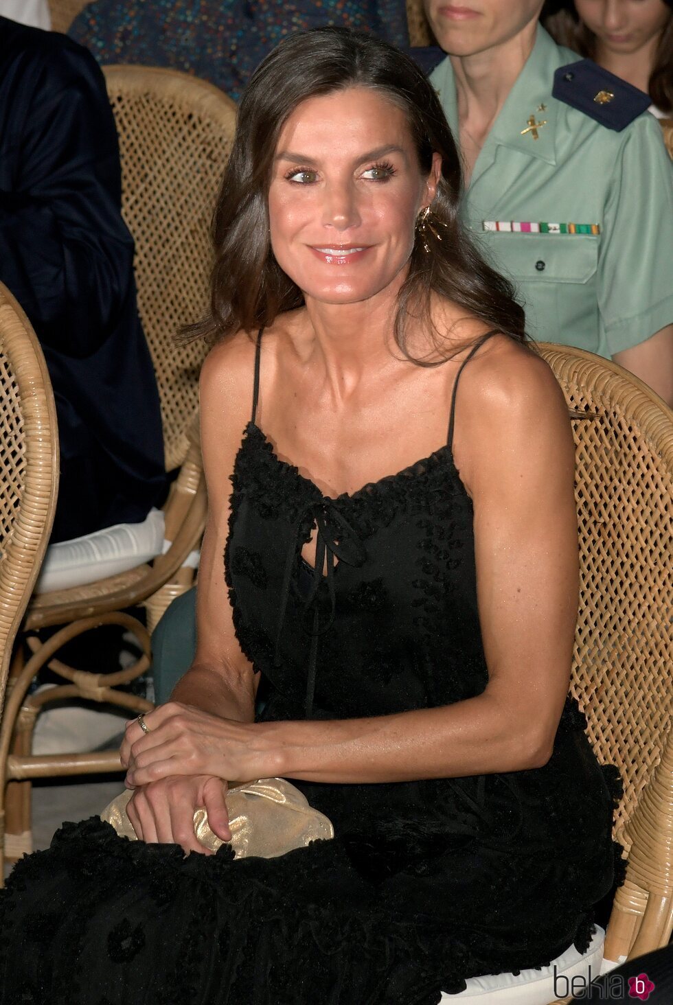 La Reina Letizia, muy sonriente cumpliendo con su agenda en Mallorca presidiendo la clausura del Atlántida Mallorca Film Fest