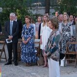 La Reina Sofía, Felipe de Bélgica, Eléonore de Bélgica, Margarita de Luxemburgo y Nicolás de Liechtenstein, Guillermo y Sibilla de Luxemburgo en Motril