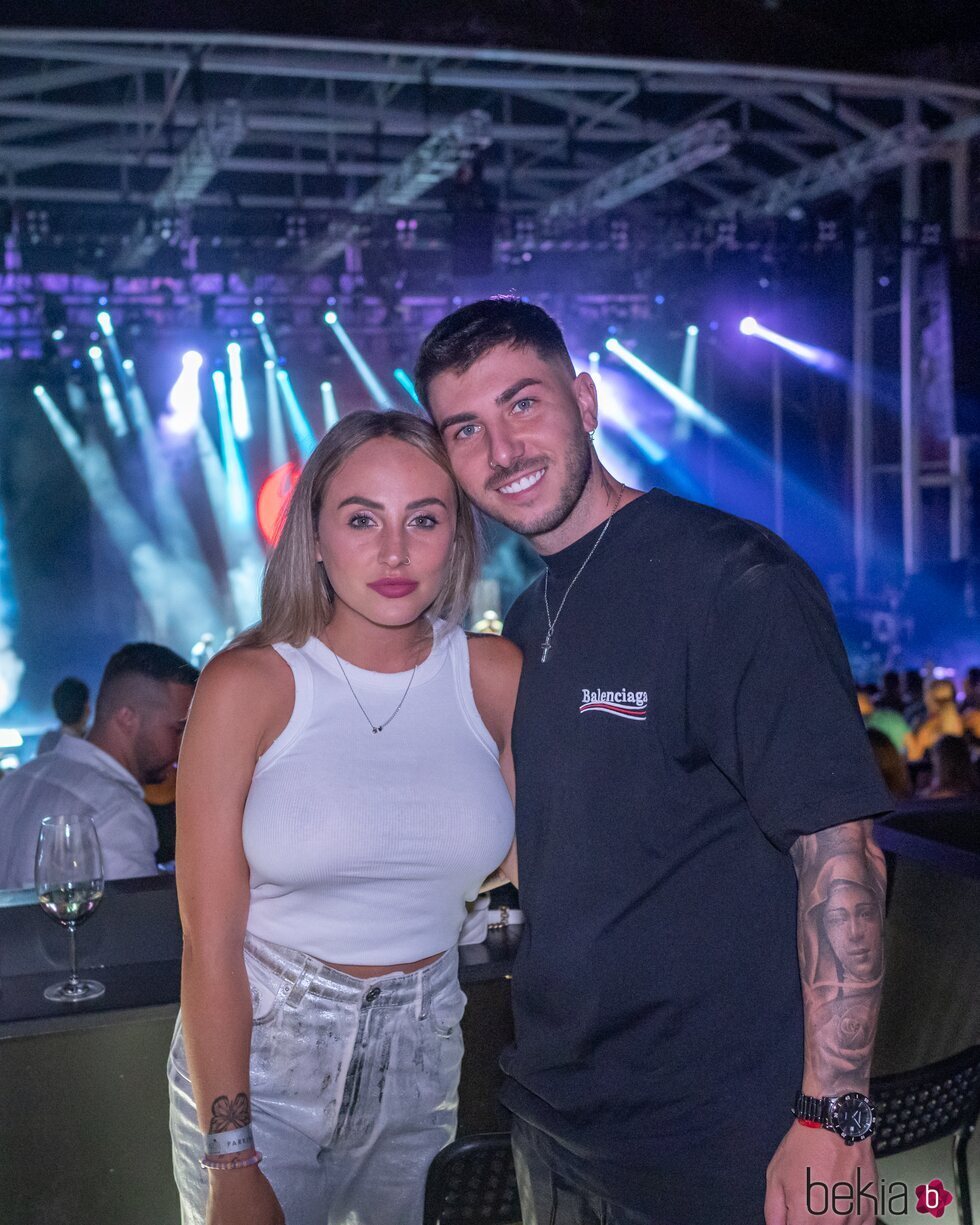 Rocío Flores con Manuel Bedmar en Starlite Marbella 2023