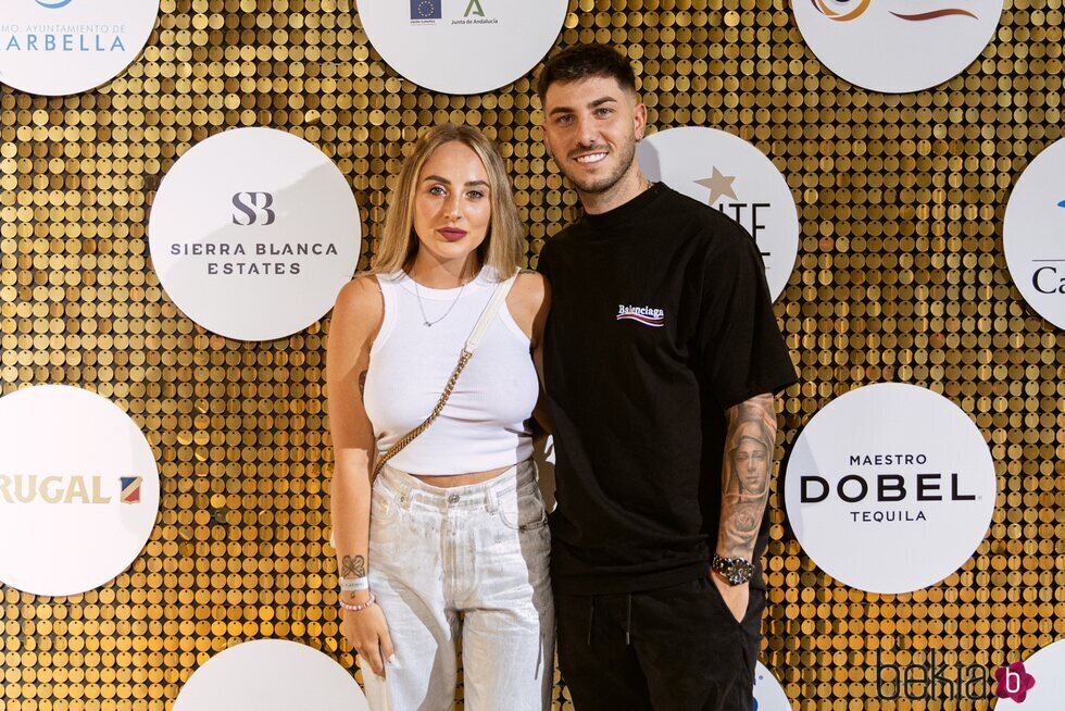 Rocío Flores y Manuel Bedmar en Starlite Marbella 2023