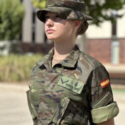 La Princesa Leonor en su primer día en la Academia de Zaragoza como Cadete Borbón Ortiz