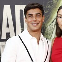 Óscar Casas y Candela González en el estreno de la película 'Mi soledad tiene alas' en Madrid