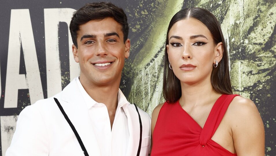 Óscar Casas y Candela González en el estreno de la película 'Mi soledad tiene alas' en Madrid