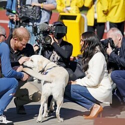 El Príncipe Harry y Meghan Markle rodando 'Heart of Invictus'