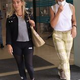 Carmen Almoguera tras su visita a María Teresa Campos en el hospital