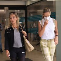 Carmen Almoguera tras su visita a María Teresa Campos en el hospital