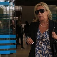 Carmen Borrego tras su visita a María Teresa Campos en el hospital